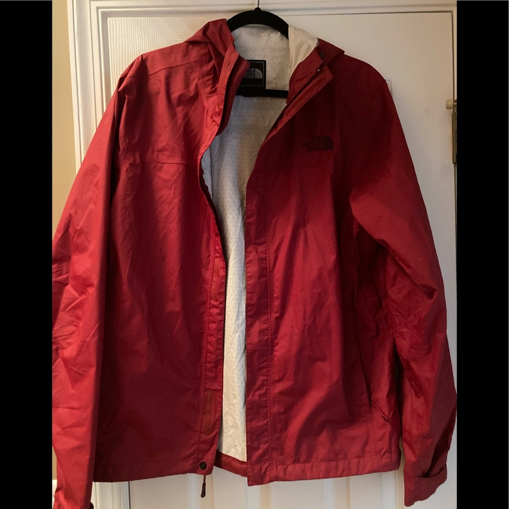 The North Face Dark Red Raincoat Women’s Size M